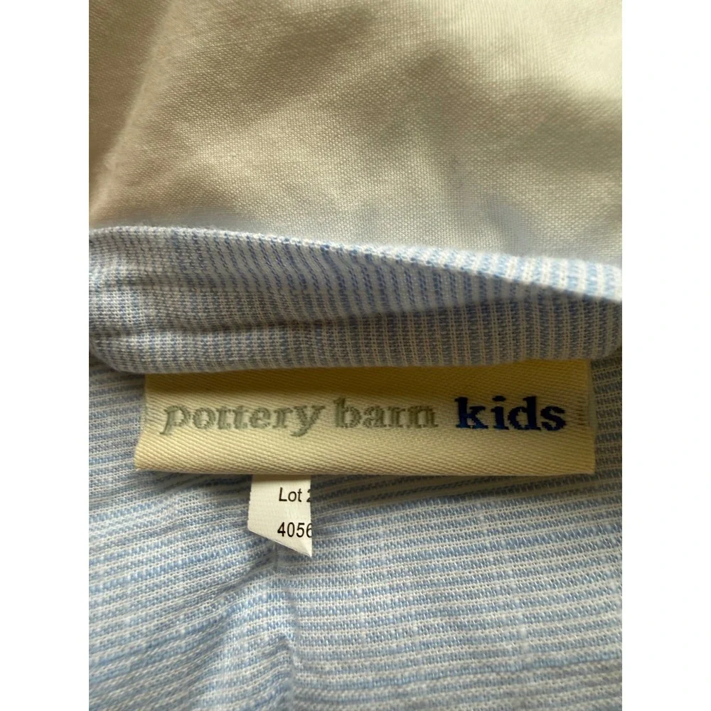 Pottery Barn Kids Transportation Quilt Crib Toddler Cars Trucks Patchwork Blue